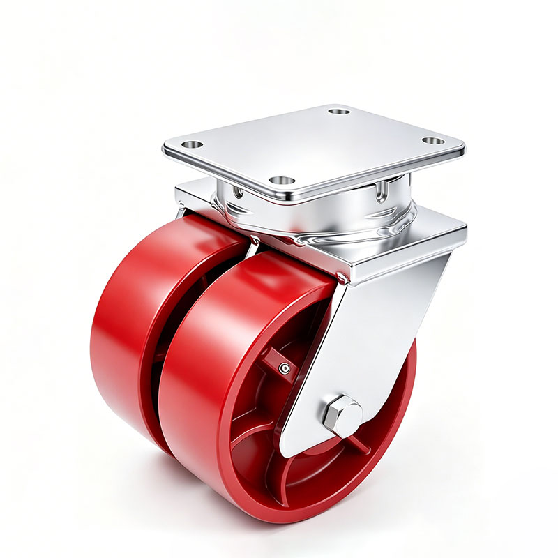 Super Heavy Duty Industrial Twin Wheel Casters