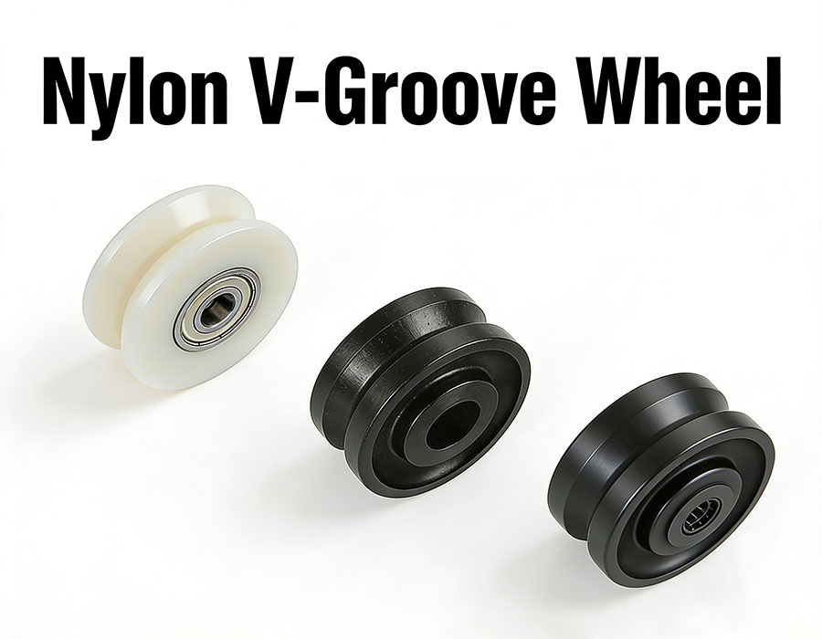 Nylon V-Groove Wheel