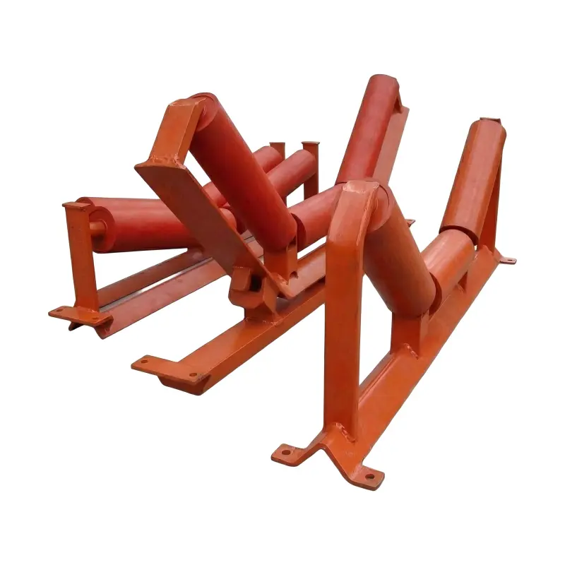 Custom Carbon Steel Impact Idler Roller Brackets