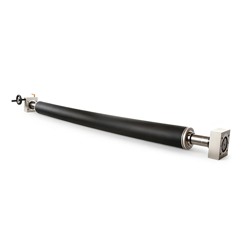 Custom Neoprene Rubber Banana Roller for Web Wrinkle Removal