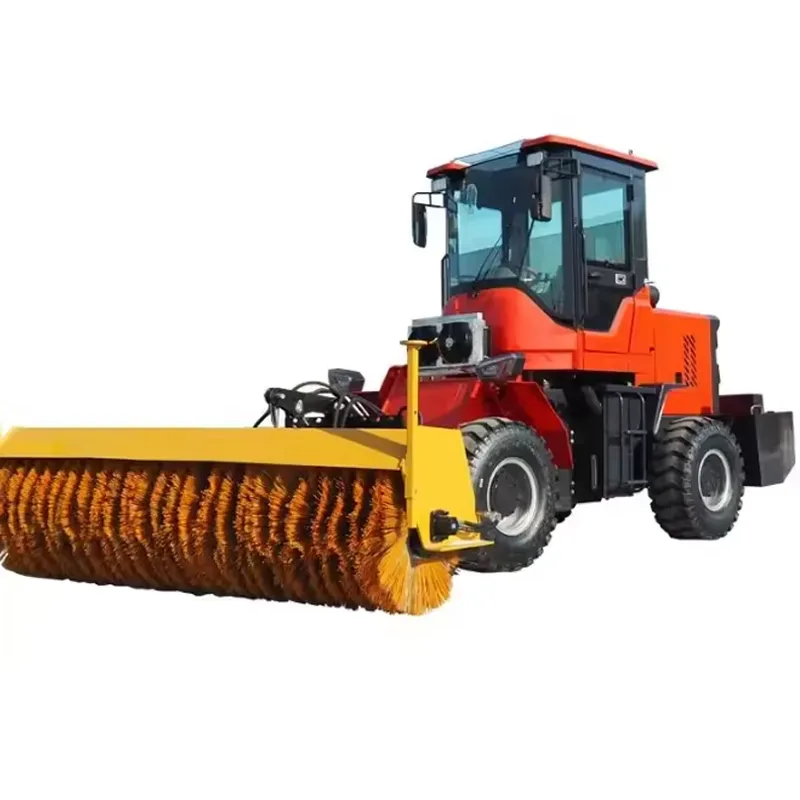 Car Mounted Snow Sweeping Roller Brush
