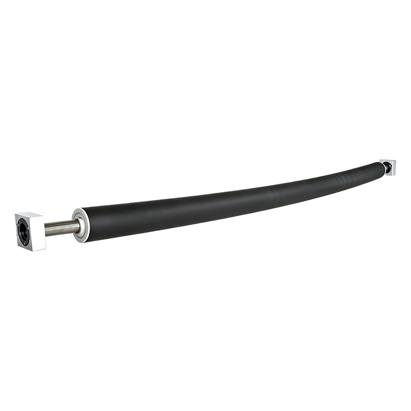 Web Flattening & Wrinkle-Removing Rubber Expander Roller