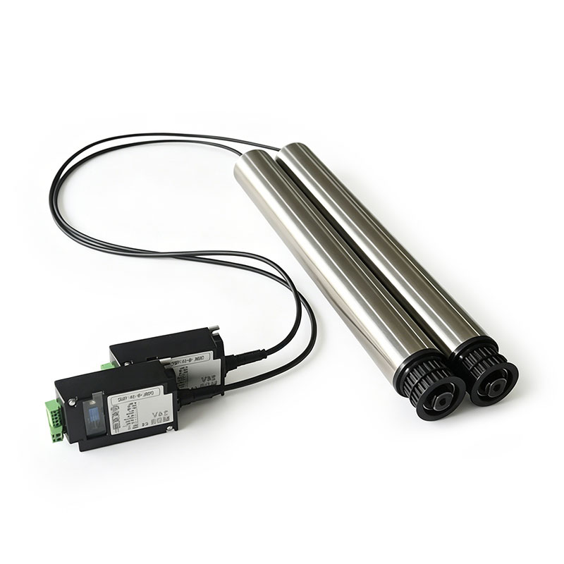 Custom Polyurethane Lagged Drum Motor Roller for Anti-Slip Belt Conveyor Drives