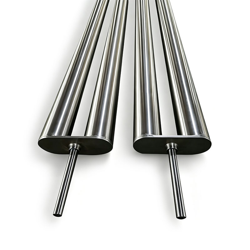 Custom Dual-Cylinder Stainless Steel Rollers for Textile Printing and Dyeing