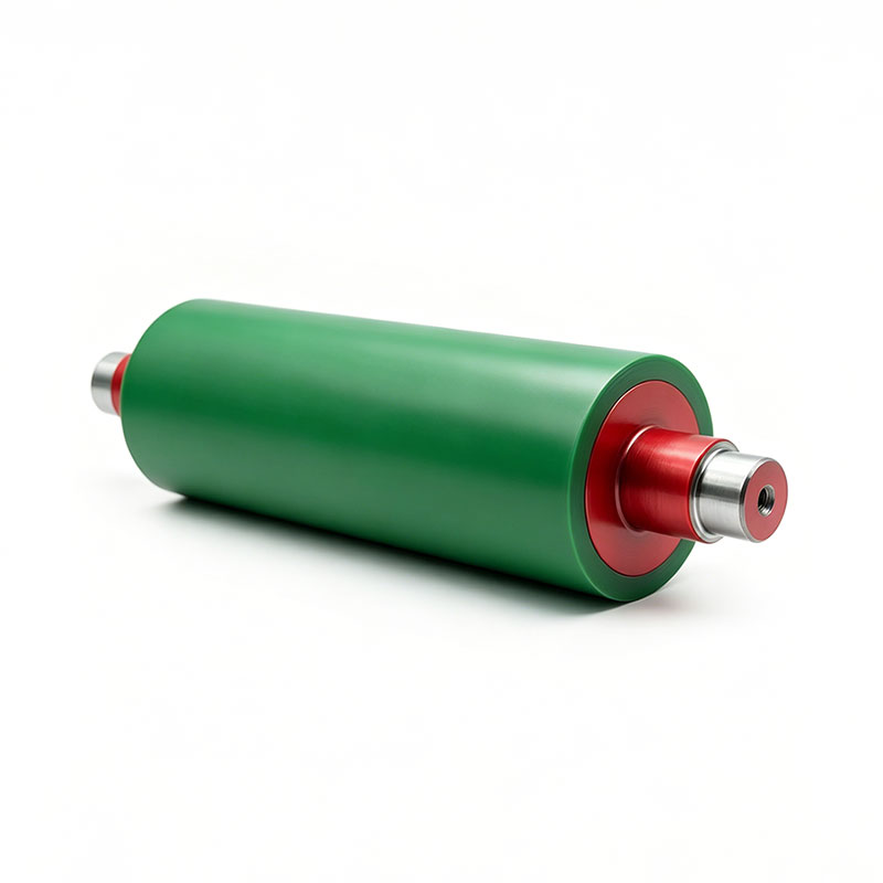 Industrial Green PU Coated Drive Rollers
