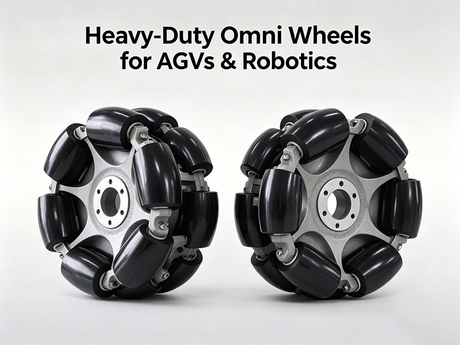 Heavy-Duty Omni Wheels for AGVs & Robotics