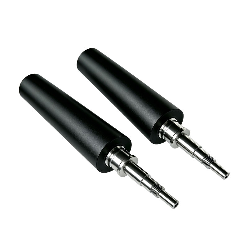 Custom Precision Sandblasted Aluminum Rollers