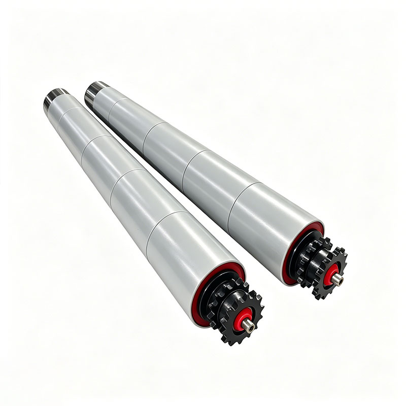 Customized Sprocket Steel Tapered Conveyor Roller