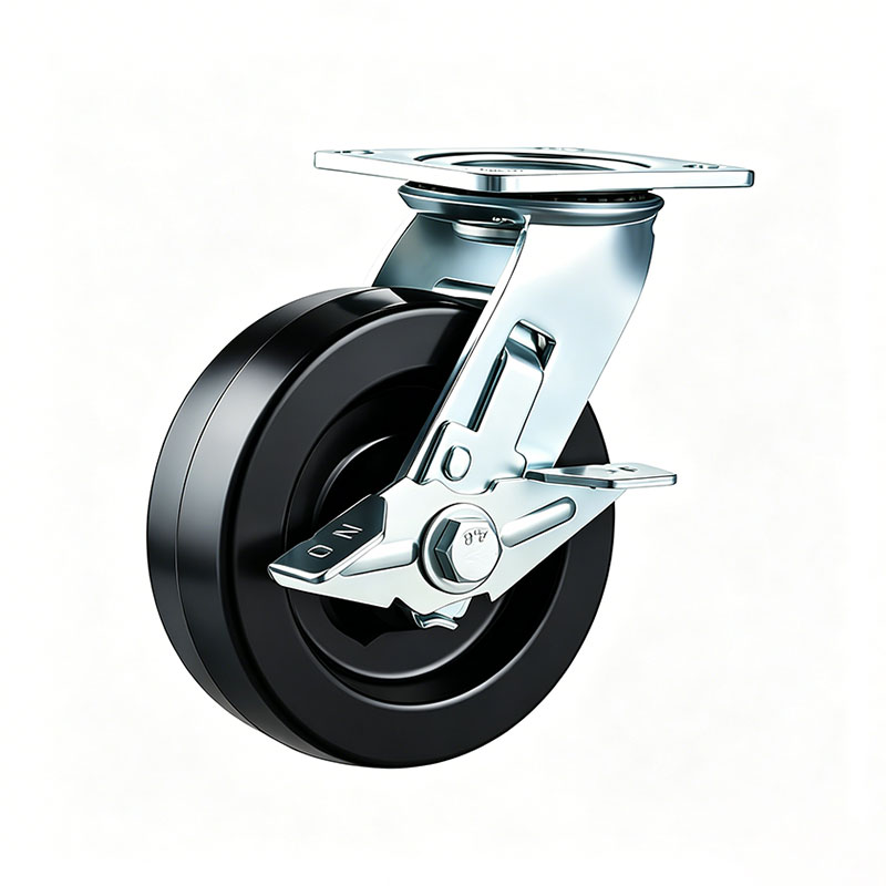 Custom Heavy-Duty Phenolic BBQ Casters for Smokers & Grills