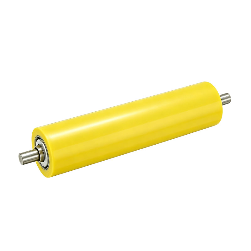Custom Yellow Polyurethane PU Rollers for Heavy-Duty Conveying