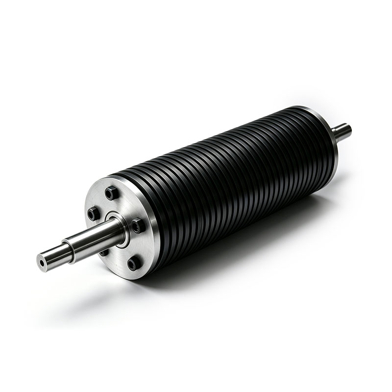 Custom Ebonite Coated Rubber Roller for Chemical & Papermaking Machinery