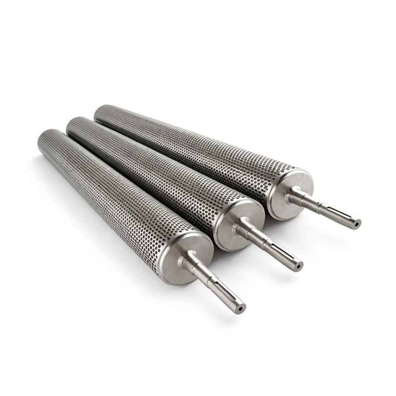 Custom Perforated Shell Vacuum Roller