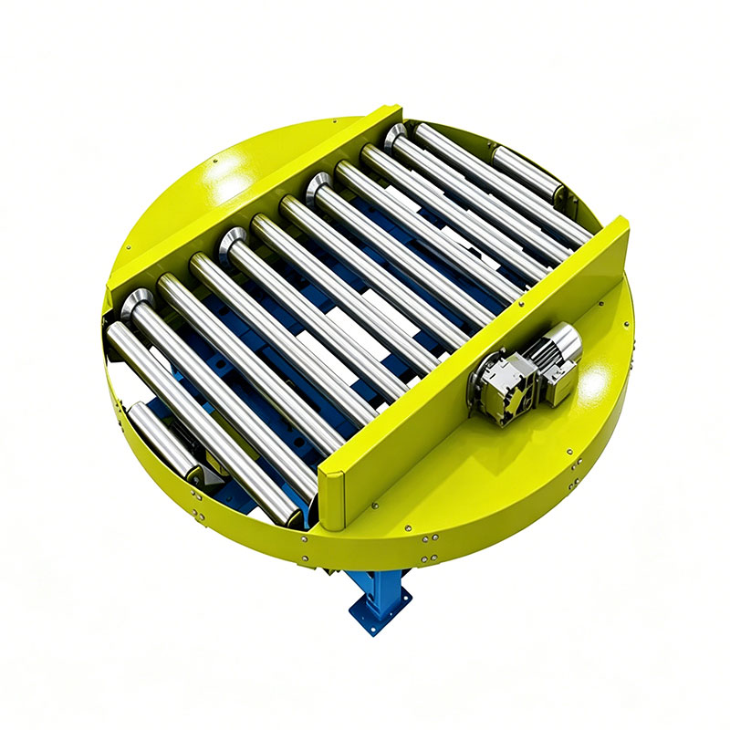 Industrial Turntable Conveyor Roller System