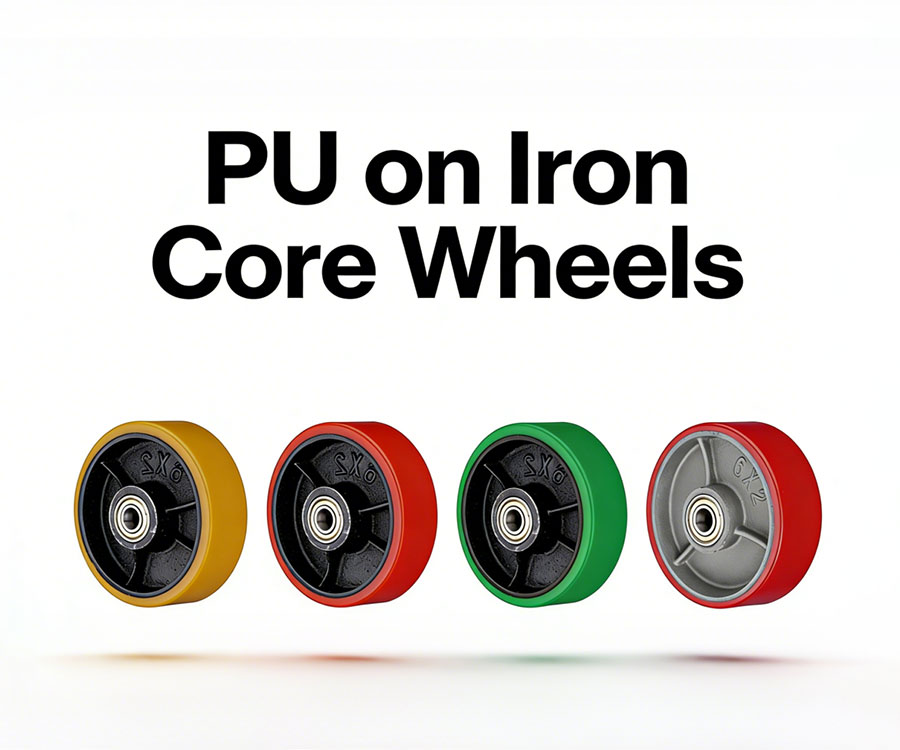 PU on Iron Core Wheels