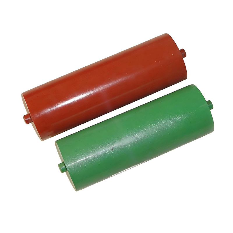 Polyurethane Rubber Coated Rollers with Shaft