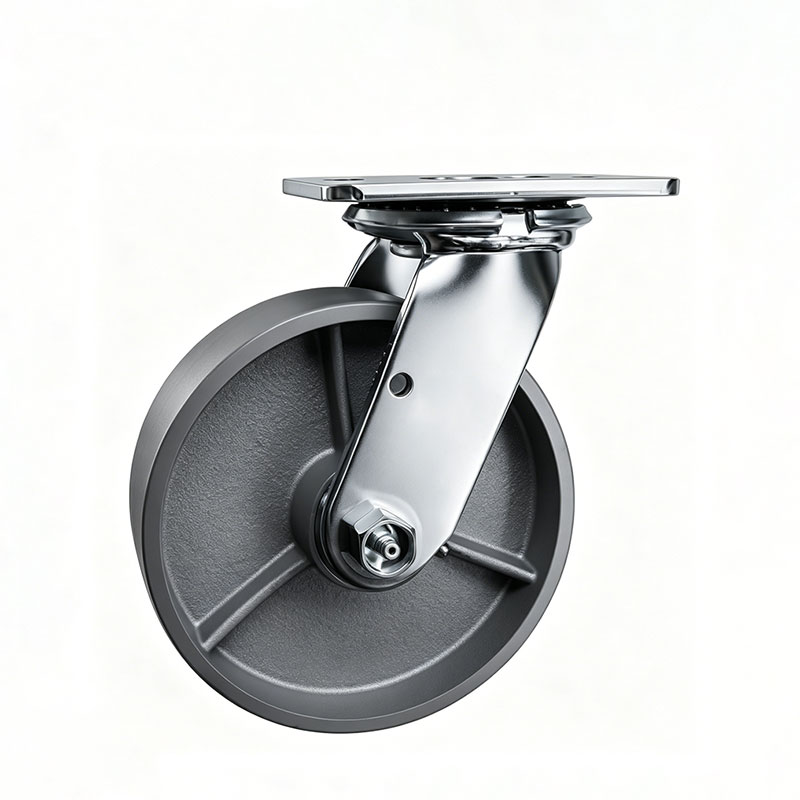 Industrial Heavy Duty Semi-Steel Kingpinless Swivel Caster