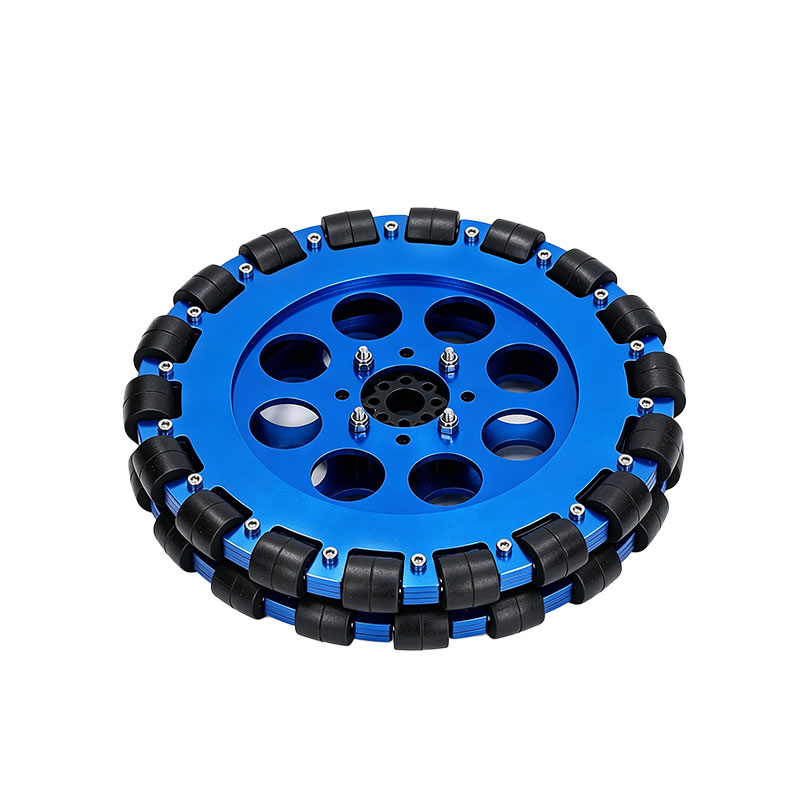 Custom Double Omni Wheels with Rubber Rollers