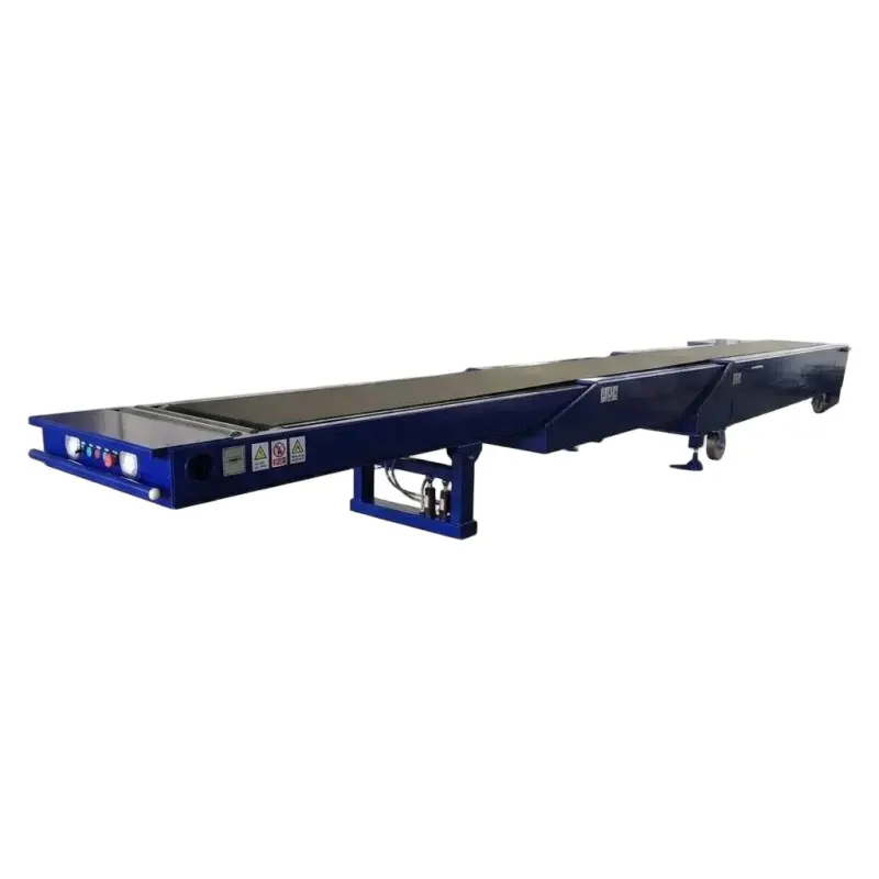 Custom Truck Loading Telescopic Belt Conveyor System