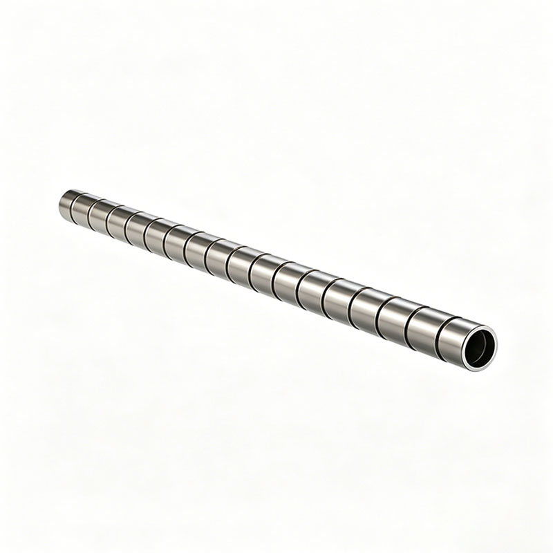 Custom Fluted Grooved Aluminum Guide Roller
