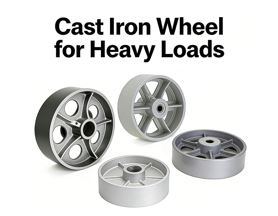 Cast Iron Wheel for Heavy Loads