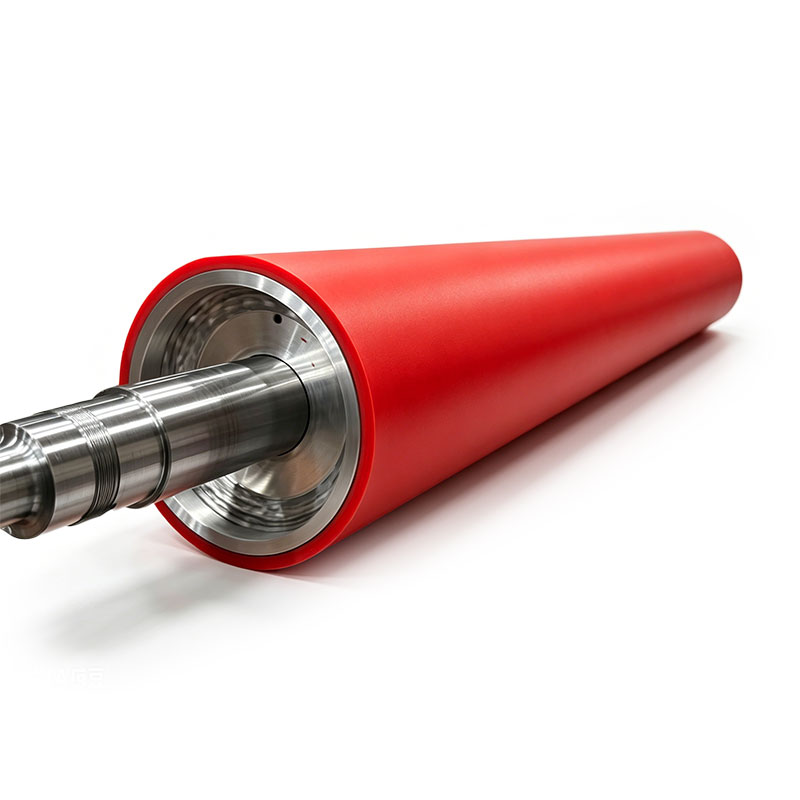 Custom Rubber Coated Electromagnetic Induction Heating Roller