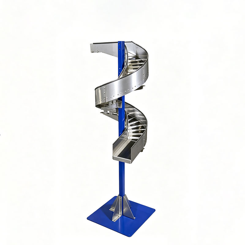 Industrial Gravity Spiral Chutes for Parcel & Tote Handling