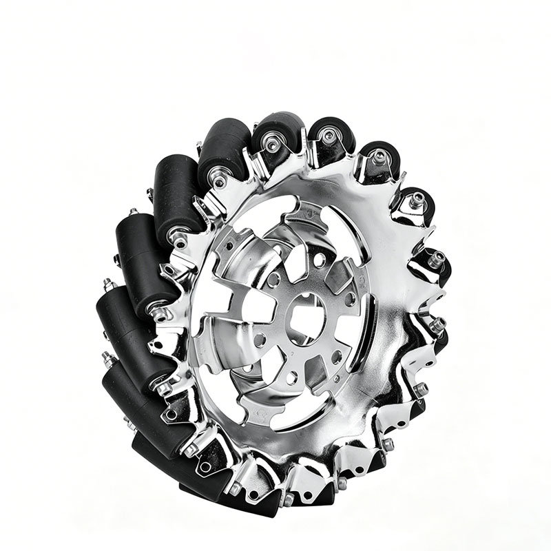 Carbon Steel Mecanum Wheels with Double Bearings