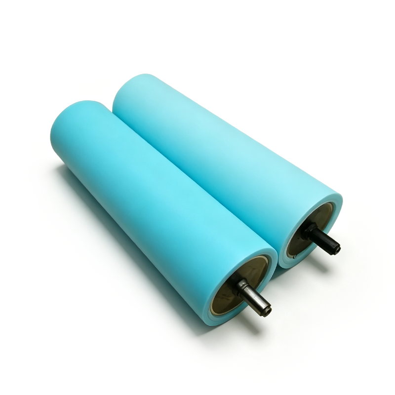 Custom Silicone Nip Roller for Adhesive Materials & Hot Melt Coating