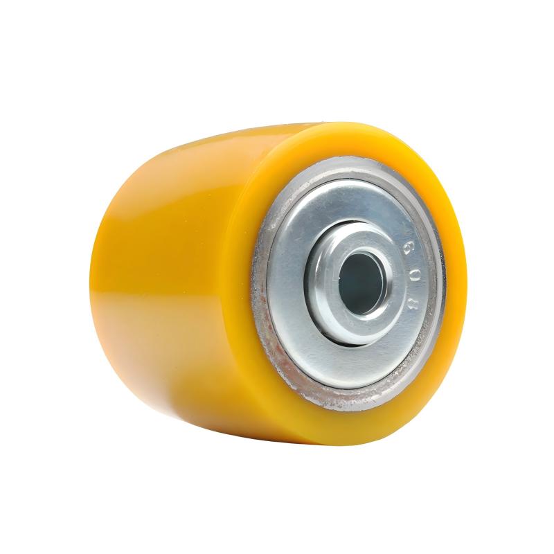 Custom Polyurethane on Steel Wheel