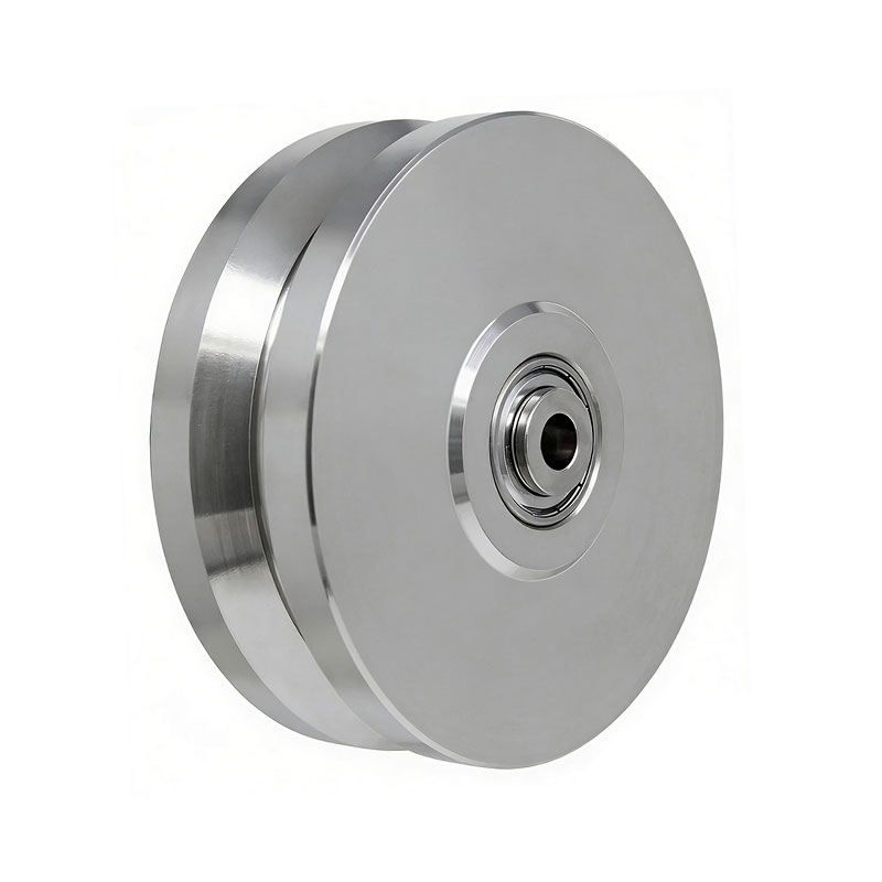 Stainless Steel V-Grooved Wheel