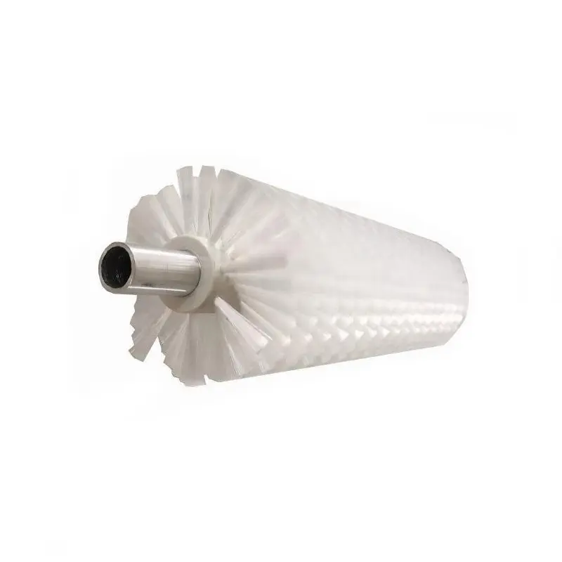 Custom Food Grade Nylon Spiral Cleaning Roller Brush