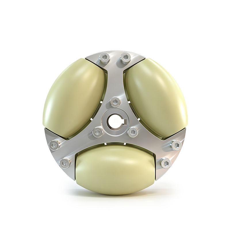 Industrial Aluminum Omni Wheels with Polyurethane Rollers