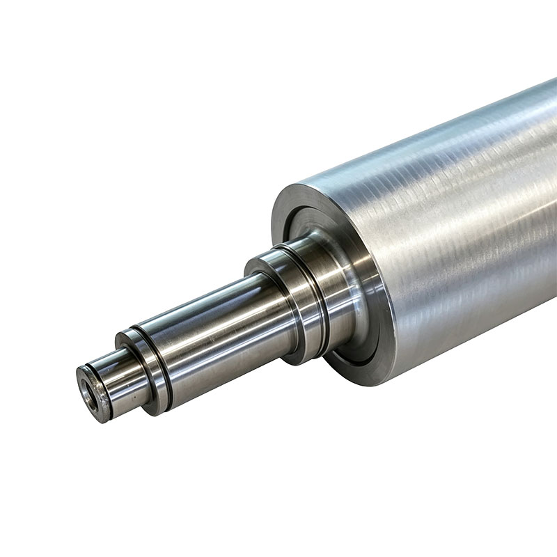 Custom Precision-Machined Steel Shaft Ceramic Anilox Roller