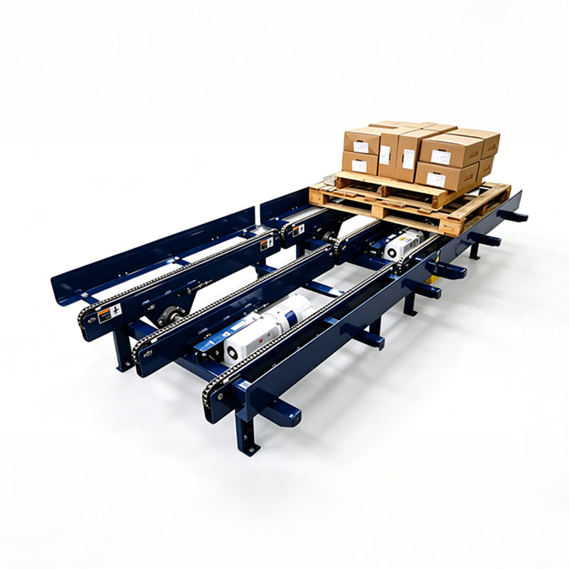 Industrial Chain Transfer Conveyor in Pallet Handling Systems
