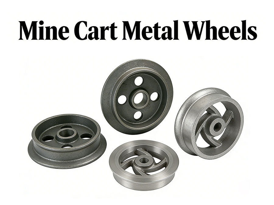 Mine Cart Metal Wheels
