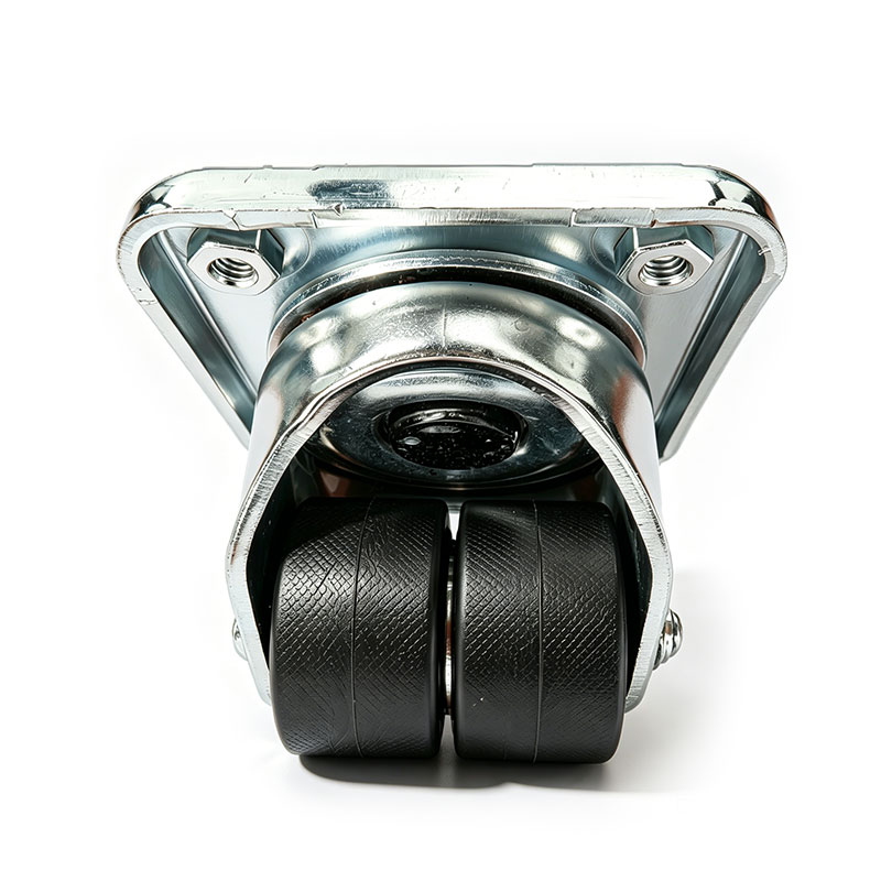 Industrial Heavy-Duty Low Profile Double Wheel Swivel Casters