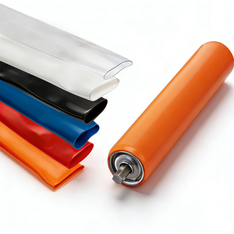 Industrial Heat Shrink PVC Roller Sleeves