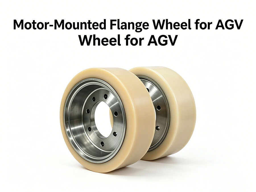 Motor-Mounted Flange Wheel for AGV