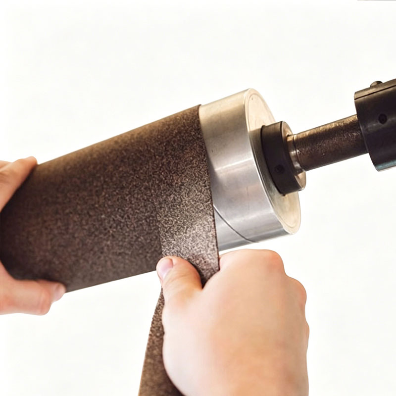 Custom Cork Rubber Wrap Aluminum Guide Roller