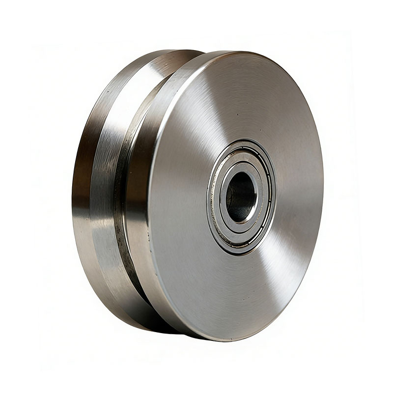 Stainless Steel V-Grooved Wheel
