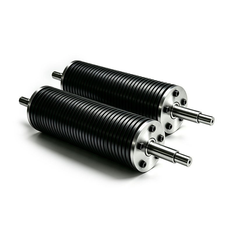 Custom Ebonite Coated Rubber Roller for Chemical & Papermaking Machinery