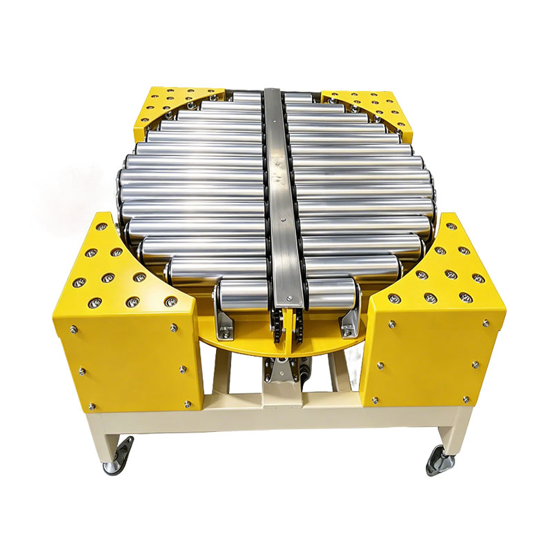 Industrial Turntable Conveyor Roller System