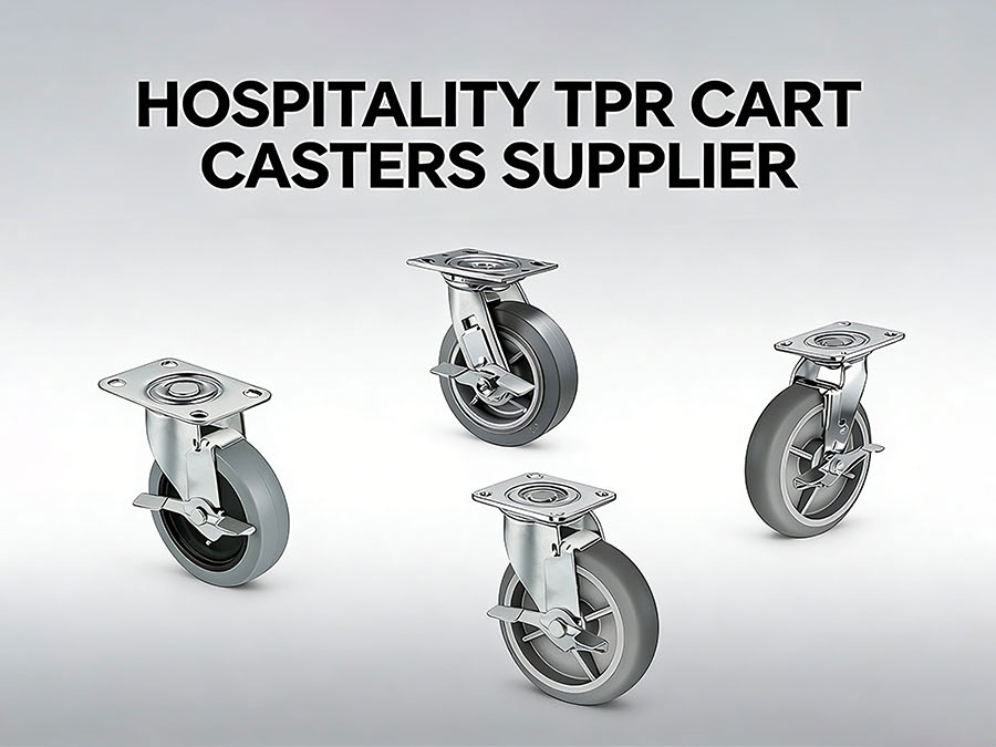 Hospitality TPR Cart Casters Supplier
