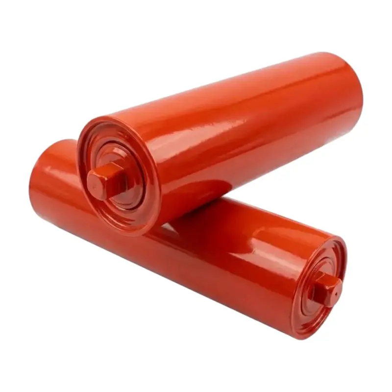 Custom Heavy Duty Carbon Steel Conveyor Idler Roller