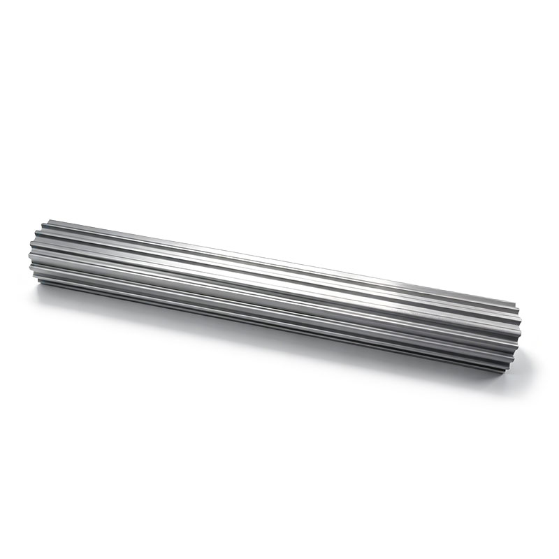 Custom Fluted Aluminum Guide Roller for Film Blowing and Printing Machines