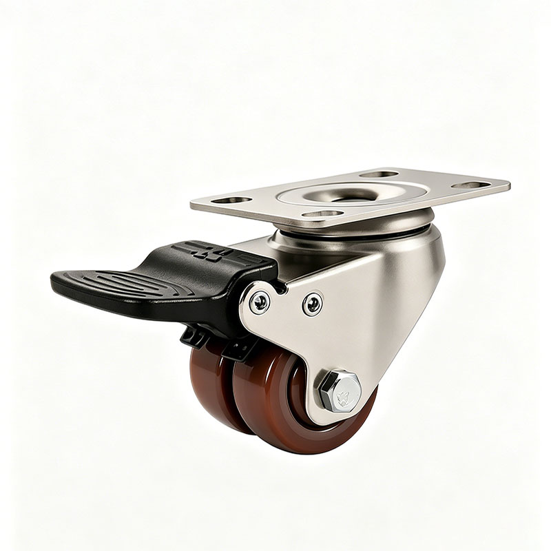 Heavy Duty Double Wheel Furniture Caster
