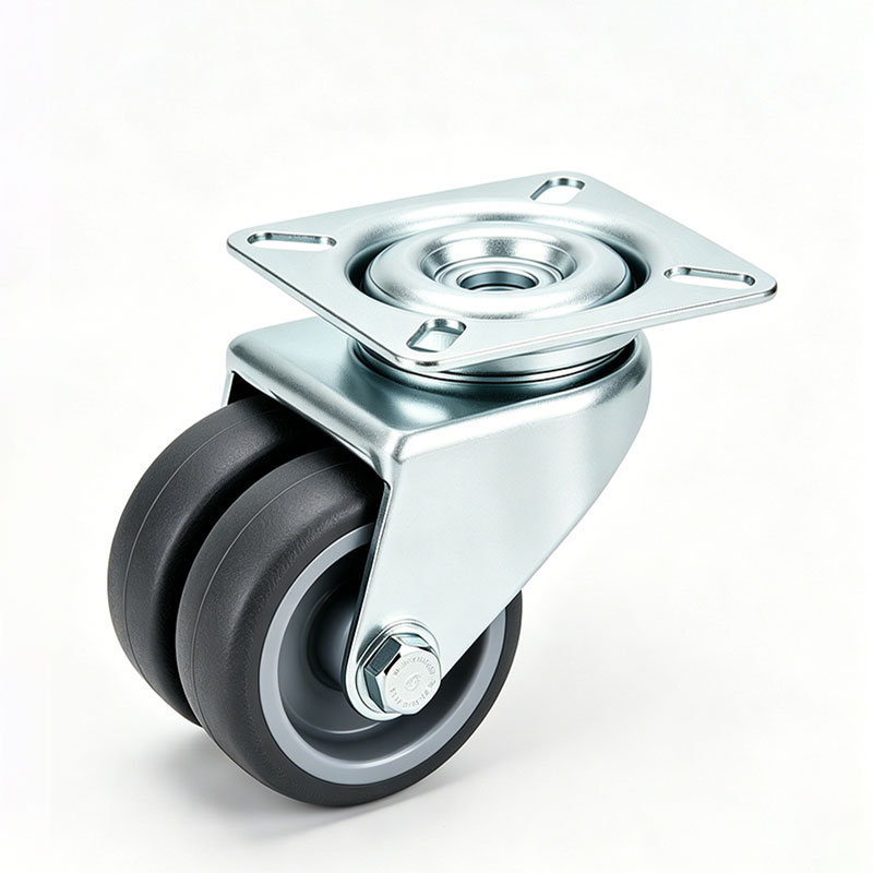 Heavy Duty Double Wheel Furniture Caster