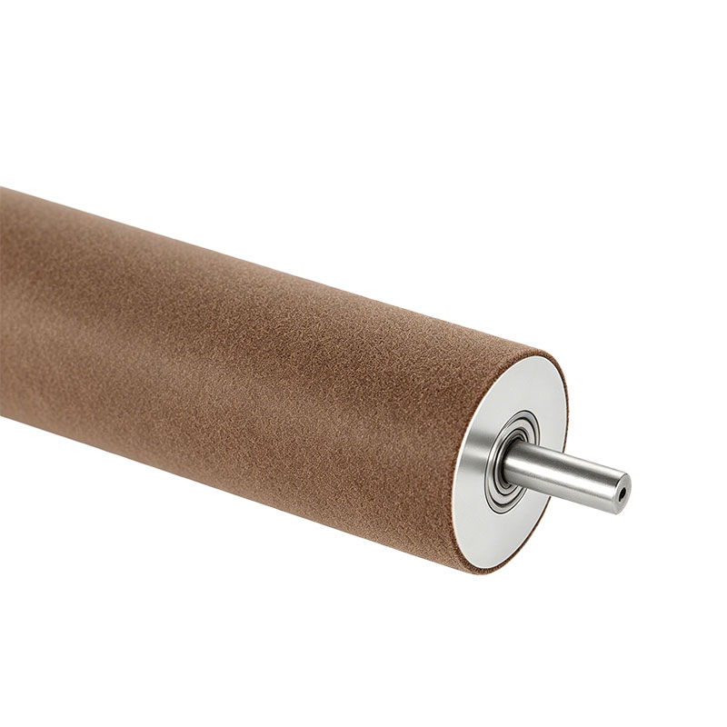 Custom Cork Rubber Wrap Aluminum Guide Roller
