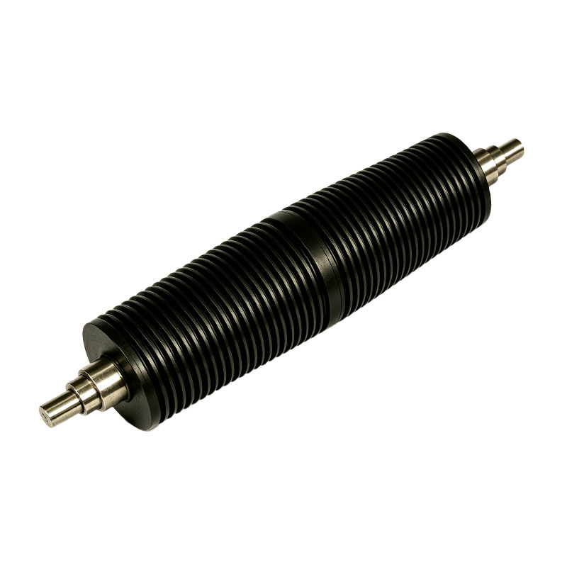 Custom Parabolic Camber Scroll Spreader Roller