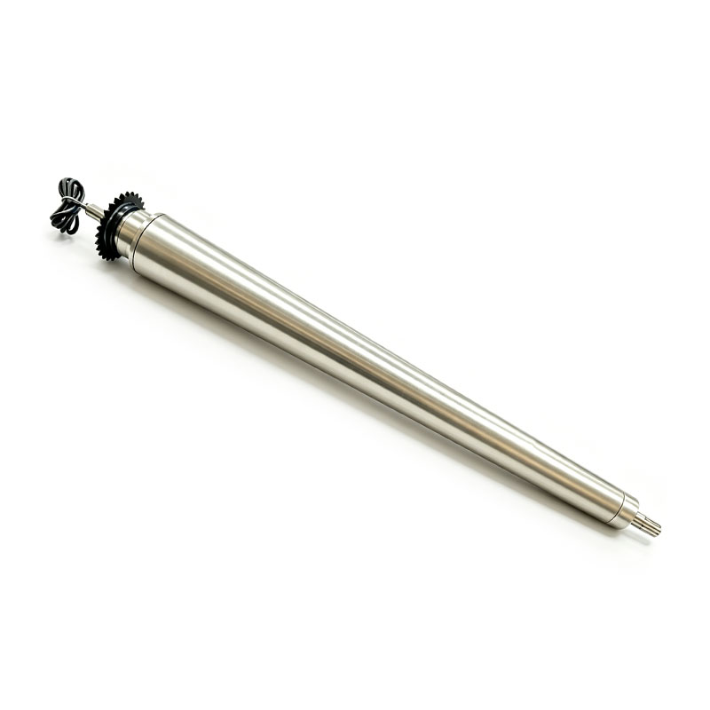 Custom Food Grade Stainless Steel Tapered Drum Motors for Curve Conveyors